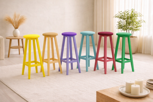 Minder & Puf & Tabure